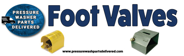Pressure Washer Foot Valves